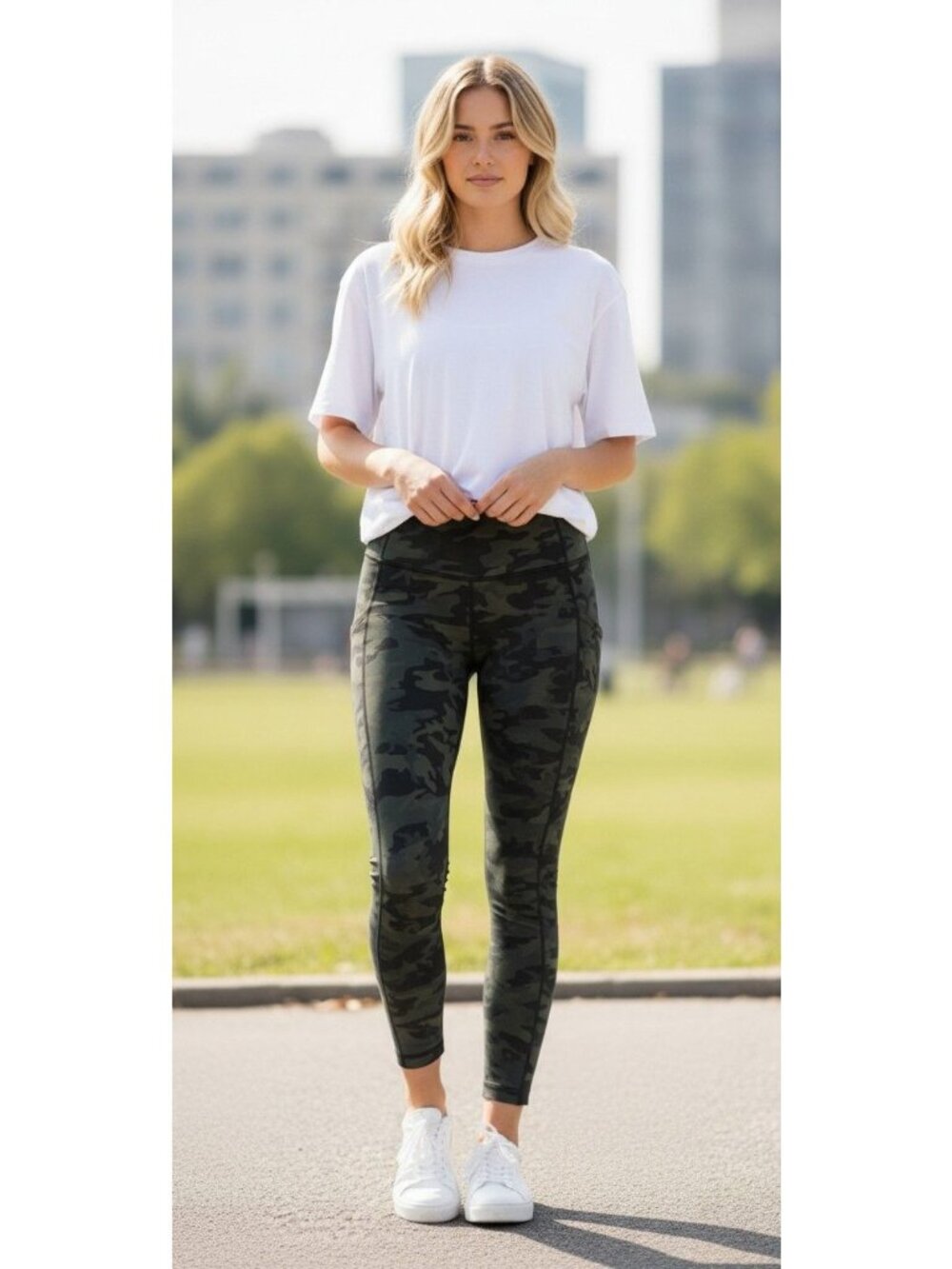 Lululemon Fast & Free High-Rise Tight Camo Women's Size 10